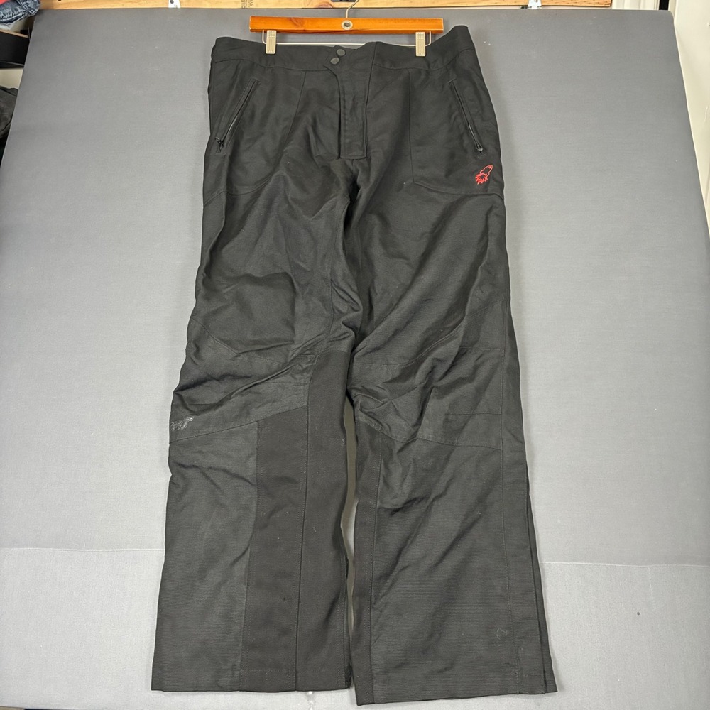 Joe Rocket Black Motorcycle Racing Riding Pants Men's Size XL Short (36x31)